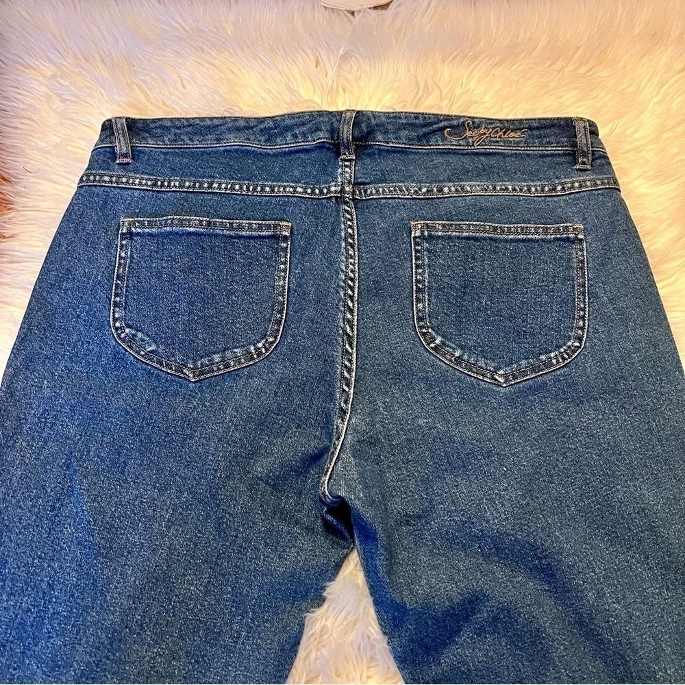 SEE by Chloe Flare Raw Hem with Rick Rack Hem Size Women’s 31 - Picture 4 of 10